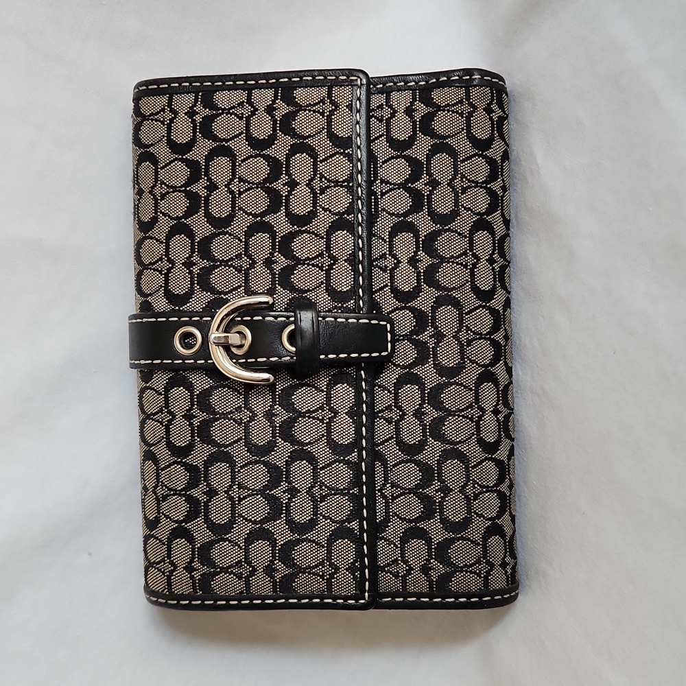 Coach Vintage Bifold Jacquard Signature Wallet